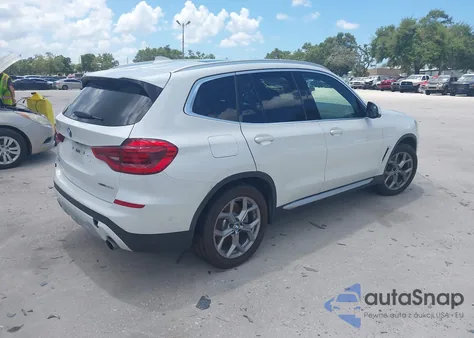 2020 BMW X3 xDrive30I z USA, uszkodzony, nr VIN 5UXTY5C01LLT34862